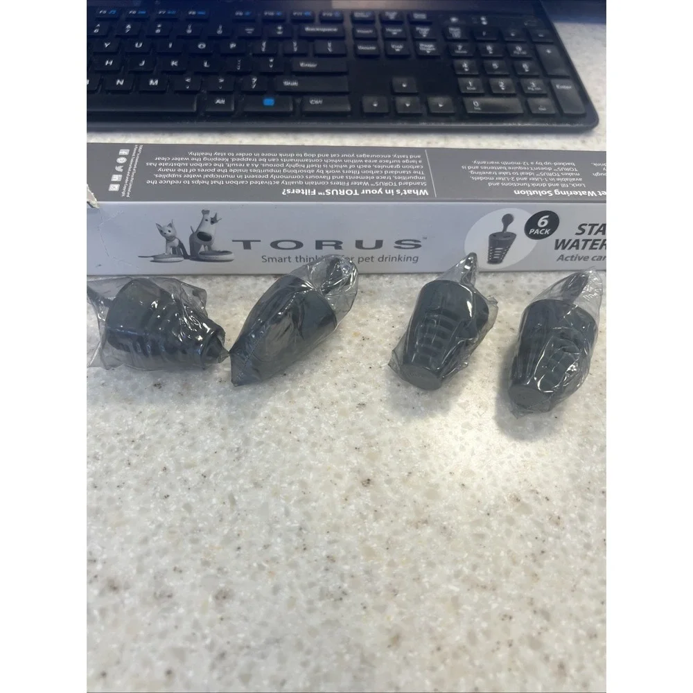 TORUS Advanced Anti-Microbial Water Filters Active Carbon 4 Filters